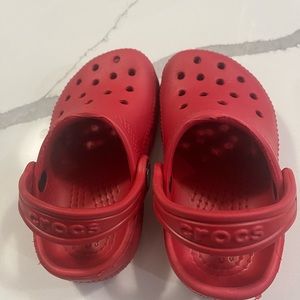 Toddler Classic Clog - Red [Size C6]